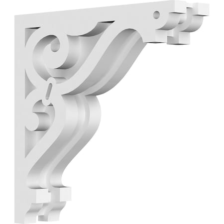 Ekena Millwork Finley Architectural Grade PVC Corbel, 1 7/8"W X 8"D X 8"H CORP01X08X08FI